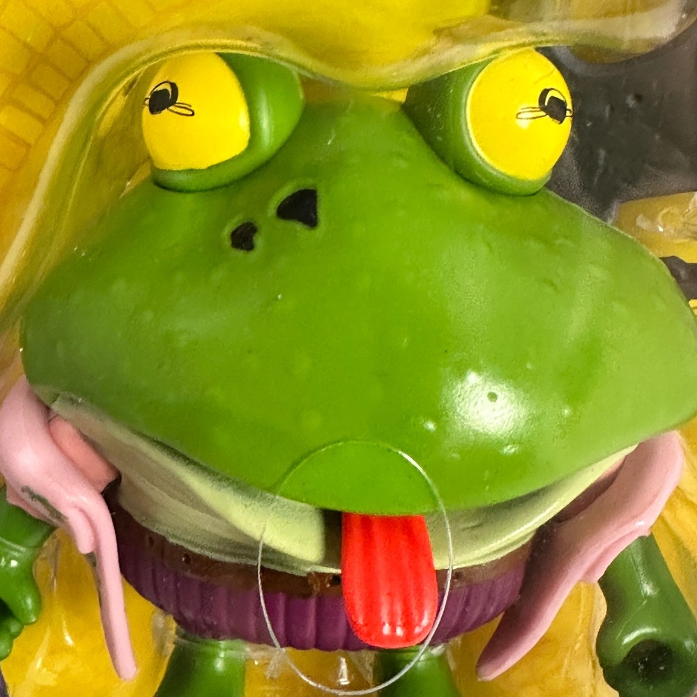 Playmates TMNT Mutant Mayhem Genghis Frog Action Figure Kids Green New 83309
